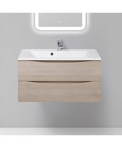 Купить Тумба для комплекта BelBagno MARINO-900-2C-SO-RG-P rovere grigio (marino-900-2c-so-rg-p) по цене 26700 руб., в Санкт-Петебруге в интернет магазине 100-Систем, а также дургие товары BelBagno из раздела Тумбы под раковину и Мебель для ванной комнаты
