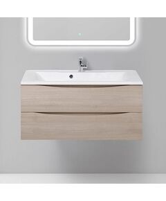 Купить Тумба для комплекта BelBagno MARINO-1000-2C-SO-RG-P rovere grigio (marino-1000-2c-so-rg-p) по цене 28100 руб., в Санкт-Петебруге в интернет магазине 100-Систем, а также дургие товары BelBagno из раздела Тумбы под раковину и Мебель для ванной комнаты