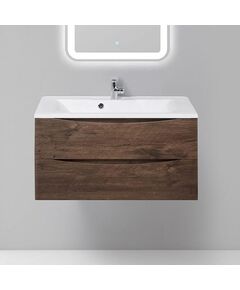 Купить Тумба для комплекта BelBagno MARINO-900-2C-SO-RW-P rovere moro (marino-900-2c-so-rw-p) по цене 29600 руб., в Санкт-Петебруге в интернет магазине 100-Систем, а также дургие товары BelBagno из раздела Тумбы под раковину и Мебель для ванной комнаты