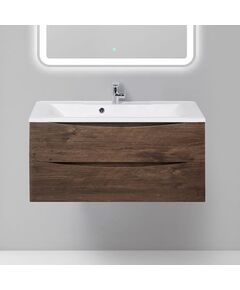 Купить Тумба для комплекта BelBagno MARINO-1000-2C-SO-RW-P rovere moro (marino-1000-2c-so-rw-p) по цене 31300 руб., в Санкт-Петебруге в интернет магазине 100-Систем, а также дургие товары BelBagno из раздела Тумбы под раковину и Мебель для ванной комнаты