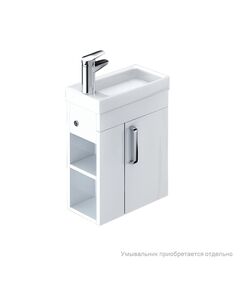 Купить Тумба для ванной комнаты, подвесная, белая, 40 см, Torr, IDDIS, TOR40W1i95. Подходит умывальник 0014000U28 (tor40w1i95) по цене 11790 руб., в Санкт-Петебруге в интернет магазине 100-Систем, а также дургие товары IDDIS из раздела Тумбы под раковину и Мебель для ванной комнаты