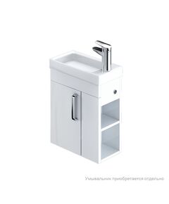 Купить Тумба подвесная, 40 см, полки справа, белая, TORR, IDDIS, TOR40WRi95. Подходит умывальник 0014000U28 (tor40wri95) по цене 11790 руб., в Санкт-Петебруге в интернет магазине 100-Систем, а также дургие товары IDDIS из раздела Тумбы под раковину и Мебель для ванной комнаты