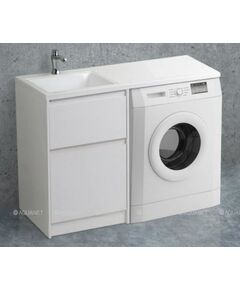 Купить Тумба для комплекта BelBagno Kraft-LVD 60 bianco opaco (kraft-lvd-580/1200-2c-pia-bo) по цене 34300 руб., в Санкт-Петебруге в интернет магазине 100-Систем, а также дургие товары BelBagno из раздела Тумбы под раковину и Мебель для ванной комнаты