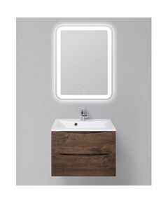 Купить Тумба под раковину BelBagno Marino 65 подвесная Rovere Moro (marino-650-2c-so-rw-p) по цене 25900 руб., в Санкт-Петебруге в интернет магазине 100-Систем, а также дургие товары BelBagno из раздела Тумбы под раковину и Мебель для ванной комнаты