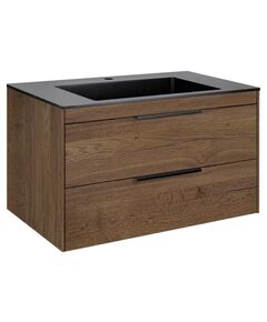Купить База под раковину Chiara 2D 800 подвесная, 2 выкатных ящика soft-close, T.Oak, , шт (vmc-2c2800to) по цене 20729 руб., в Санкт-Петебруге в интернет магазине 100-Систем, а также дургие товары Vincea из раздела Тумбы под раковину и Мебель для ванной комнаты