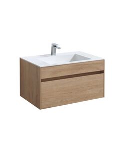 Купить База под раковину Chiara 800 подвесная, 1 выкатной ящик soft-close, N.Oak, , шт (vmc-2c800no) по цене 13898.5 руб., в Санкт-Петебруге в интернет магазине 100-Систем, а также дургие товары Vincea из раздела Тумбы под раковину и Мебель для ванной комнаты