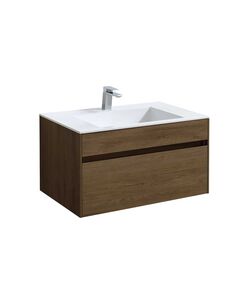 Купить База под раковину Chiara 800 подвесная, 1 выкатной ящик soft-close, T. Oak, , шт (vmc-2c800to) по цене 13898.5 руб., в Санкт-Петебруге в интернет магазине 100-Систем, а также дургие товары Vincea из раздела Тумбы под раковину и Мебель для ванной комнаты