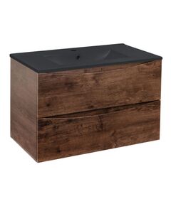 Купить База под керамическую раковину Mia 750 подвесная, 2 выкатных ящика soft close, R.Wood, , шт (vmc-2mc750rw) по цене 17356.5 руб., в Санкт-Петебруге в интернет магазине 100-Систем, а также дургие товары Vincea из раздела Тумбы под раковину и Мебель для ванной комнаты