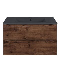 Купить База под керамическую раковину Mia 800 подвесная, 2 выкатных ящика soft close, R.Wood, , шт (vmc-2mc800rw) по цене 19722 руб., в Санкт-Петебруге в интернет магазине 100-Систем, а также дургие товары Vincea из раздела Тумбы под раковину и Мебель для ванной комнаты