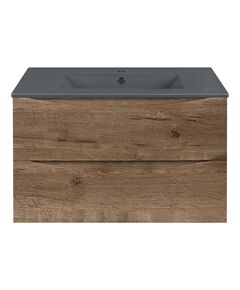 Купить База под керамическую раковину Mia 800 подвесная, 2 выкатных ящика soft close, V.Oak, , шт (vmc-2mc800vo) по цене 19722 руб., в Санкт-Петебруге в интернет магазине 100-Систем, а также дургие товары Vincea из раздела Тумбы под раковину и Мебель для ванной комнаты