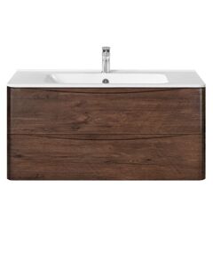 Купить База под раковину Paola 1000 подвесная, 2 выкатных ящика soft close, R.Wood, , шт (vmc-2p100rw) по цене 23655 руб., в Санкт-Петебруге в интернет магазине 100-Систем, а также дургие товары Vincea из раздела Тумбы под раковину и Мебель для ванной комнаты