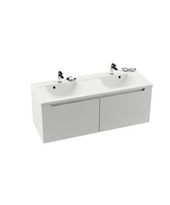 Купить Тумба под умывальник SD-1300 CLASSIC белая/белая (x000000422) по цене 91740 руб., в Санкт-Петебруге в интернет магазине 100-Систем, а также дургие товары RAVAK из раздела Тумбы под раковину и Мебель для ванной комнаты