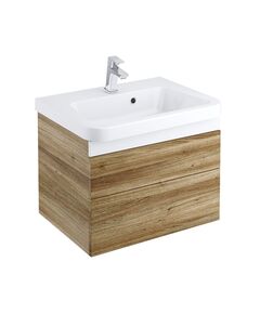 Купить Тумба под умывальник Ravak SD 10° II 650 тёмный орех (x000001288) по цене 95917 руб., в Санкт-Петебруге в интернет магазине 100-Систем, а также дургие товары RAVAK из раздела Тумбы под раковину и Мебель для ванной комнаты