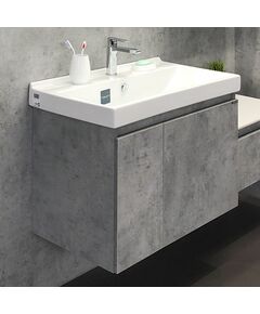 Купить COMFORTY. Тумба-умывальник "Осло-80" бетон светлый с раковиной Fest 80 F01 (00-00000836) по цене 29700 руб., в Санкт-Петебруге в интернет магазине 100-Систем, а также дургие товары COMFORTY из раздела Тумбы с умывальником и Мебель для ванной комнаты