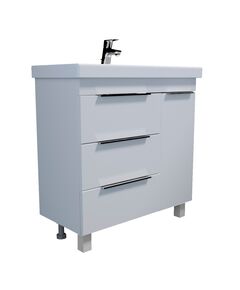 Купить 1MARKA Тумба Gaula 80Н 3я 1д White (у92516) по цене 30450 руб., в Санкт-Петебруге в интернет магазине 100-Систем, а также дургие товары 1MARKA из раздела Тумбы под раковину и Мебель для ванной комнаты