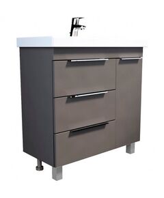 Купить Тумба Gaula 80Н 3я 1д Black (у92546) по цене 30450 руб., в Санкт-Петебруге в интернет магазине 100-Систем, а также дургие товары 1MARKA из раздела Тумбы под раковину и Мебель для ванной комнаты