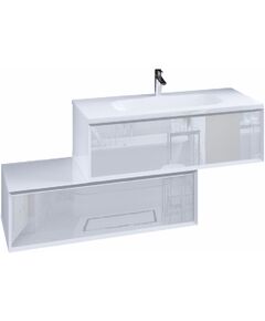 Купить 1MARKA Тумба Milacco 100П 1в.я. Pure White (верх) (у72787) по цене 26911 руб., в Санкт-Петебруге в интернет магазине 100-Систем, а также дургие товары 1MARKA из раздела Тумбы под раковину и Мебель для ванной комнаты