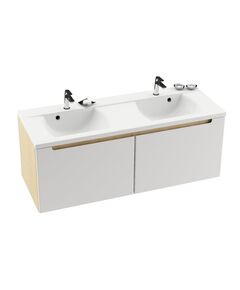 Купить Тумба под умывальник Ravak Classic SD 1300 береза/белая X000000423 (x000000423) по цене 54366 руб., в Санкт-Петебруге в интернет магазине 100-Систем, а также дургие товары RAVAK из раздела Тумбы под раковину и Мебель для ванной комнаты