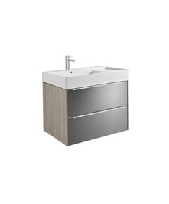 Купить Тумба под раковину Roca Inspira 80 с раковиной 851076403 (851076403) по цене 163361.77 руб., в Санкт-Петебруге в интернет магазине 100-Систем, а также дургие товары ROCA из раздела Тумбы с умывальником и Мебель для ванной комнаты