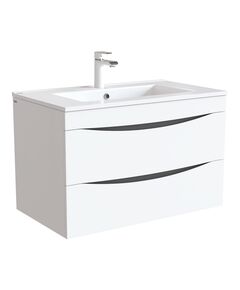 Купить Тумба с умывальником, подвесная, 80 см, белая, Cloud, IDDIS, CLO80W0i95K (clo80w0i95k) по цене 40480 руб., в Санкт-Петебруге в интернет магазине 100-Систем, а также дургие товары IDDIS из раздела Тумбы с умывальником и Мебель для ванной комнаты