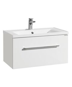Купить Тумба с раковиной Айрис М 80 белая AQUATON Мадрид 1A1268K7MA010 (1a1268k7ma010) по цене 39531.4 руб., в Санкт-Петебруге в интернет магазине 100-Систем, а также дургие товары AQUATON из раздела Тумбы с умывальником и Мебель для ванной комнаты