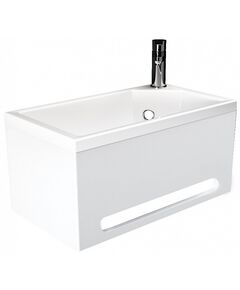 Купить 1MARKA Панель с раковиной Tiny XS MINI R (у84218) по цене 7630 руб., в Санкт-Петебруге в интернет магазине 100-Систем, а также дургие товары 1MARKA из раздела Тумбы с умывальником и Мебель для ванной комнаты