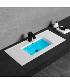 Купить CeramaLux N 9060Е Раковина врезная 810*460*170 (9080е) по цене 11600 руб., в Санкт-Петебруге в интернет магазине 100-Систем, а также дургие товары CeramaLux из раздела Встраиваемые раковины и Раковины и пьедесталы