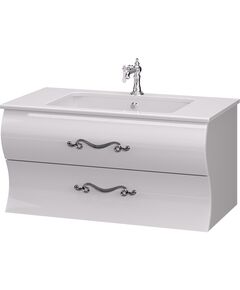 Купить Тумба с раковиной Amethyst 100 White (у40390) по цене 82013 руб., в Санкт-Петебруге в интернет магазине 100-Систем, а также дургие товары 1MARKA из раздела Тумбы с умывальником и Мебель для ванной комнаты