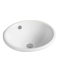 Купить CeramaLux N 1203 Раковина встраиваемая сверху 49 см (1203) по цене 7550 руб., в Санкт-Петебруге в интернет магазине 100-Систем, а также дургие товары CeramaLux из раздела Встраиваемые раковины и Раковины и пьедесталы