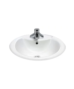 Купить CeramaLux N 316 Раковина встраиваемая сверху  57 см (316) по цене 6700 руб., в Санкт-Петебруге в интернет магазине 100-Систем, а также дургие товары CeramaLux из раздела Встраиваемые раковины и Раковины и пьедесталы