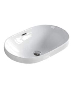 Купить CeramaLux N 5006С Раковина встраиваемая сверху  61 см (5006с) по цене 9150 руб., в Санкт-Петебруге в интернет магазине 100-Систем, а также дургие товары CeramaLux из раздела Встраиваемые раковины и Раковины и пьедесталы