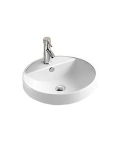 Купить CeramaLux N 7067А Раковина встраиваемая сверху  46 см (7067a) по цене 7050 руб., в Санкт-Петебруге в интернет магазине 100-Систем, а также дургие товары CeramaLux из раздела Встраиваемые раковины и Раковины и пьедесталы