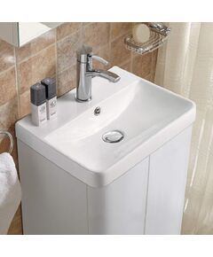 Купить Раковина CeramaLux 40 9595-40 Белая (9595-40) по цене 7700 руб., в Санкт-Петебруге в интернет магазине 100-Систем, а также дургие товары CeramaLux из раздела Встраиваемые раковины и Раковины и пьедесталы