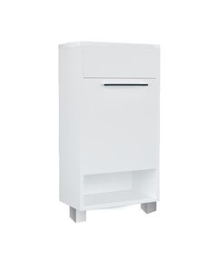 Купить 1MARKA Тумба с раковиной Lira 40Н 1д. Белый глянец R (у85920) по цене 11214 руб., в Санкт-Петебруге в интернет магазине 100-Систем, а также дургие товары 1MARKA из раздела Тумбы с умывальником и Мебель для ванной комнаты