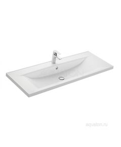 Купить Раковина AQUATON Айрис 120 белая 1A729631AG010 (1a729631ag010) по цене 16984.7 руб., в Санкт-Петебруге в интернет магазине 100-Систем, а также дургие товары AQUATON из раздела Встраиваемые раковины и Раковины и пьедесталы