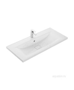 Купить Раковина AQUATON Айрис M 1000 белая 1A73273KAG010 (1a73273kag010) по цене 15851.7 руб., в Санкт-Петебруге в интернет магазине 100-Систем, а также дургие товары AQUATON из раздела Встраиваемые раковины и Раковины и пьедесталы