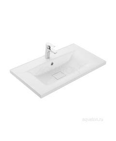 Купить Раковина AQUATON Айрис M 800 белая 1A73263KAG010 (1a73263kag010) по цене 14203.7 руб., в Санкт-Петебруге в интернет магазине 100-Систем, а также дургие товары AQUATON из раздела Встраиваемые раковины и Раковины и пьедесталы