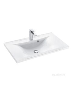 Купить Раковина AQUATON Премьер 80 белая 1A702831PR010 (1a702831pr010) по цене 12730.8 руб., в Санкт-Петебруге в интернет магазине 100-Систем, а также дургие товары AQUATON из раздела Встраиваемые раковины и Раковины и пьедесталы