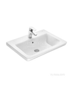 Купить Раковина Roca The Gap Unik 60x44 327472000 (327472000) по цене 9355.82 руб., в Санкт-Петебруге в интернет магазине 100-Систем, а также дургие товары ROCA из раздела Встраиваемые раковины и Раковины и пьедесталы