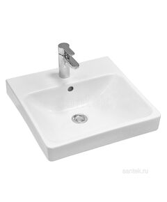 Купить Раковина Santek Адриана 45 отверстие под смеситель 1WH501630 (1wh501630) по цене 3595.5 руб., в Санкт-Петебруге в интернет магазине 100-Систем, а также дургие товары SANTEK из раздела Встраиваемые раковины и Раковины и пьедесталы