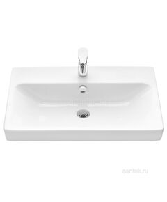 Купить Раковина Santek Адриана 70 отверстие под смеситель 1WH501628 (1wh501628) по цене 6834 руб., в Санкт-Петебруге в интернет магазине 100-Систем, а также дургие товары SANTEK из раздела Встраиваемые раковины и Раковины и пьедесталы
