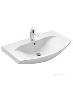 Купить Раковина AQUATON Смайл 80 1WH207783 (1wh207783) по цене 5706.2 руб., в Санкт-Петебруге в интернет магазине 100-Систем, а также дургие товары AQUATON из раздела Встраиваемые раковины и Раковины и пьедесталы