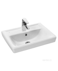 Купить Раковина Santek Тигода 50 отверстие под смеситель 1WH302128 (1wh302128) по цене 3265.1 руб., в Санкт-Петебруге в интернет магазине 100-Систем, а также дургие товары SANTEK из раздела Встраиваемые раковины и Раковины и пьедесталы
