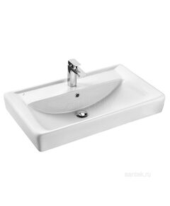 Купить Раковина Santek Тигода 80 отверстие под смеситель 1WH302084 (1wh302084) по цене 10495.7 руб., в Санкт-Петебруге в интернет магазине 100-Систем, а также дургие товары SANTEK из раздела Встраиваемые раковины и Раковины и пьедесталы