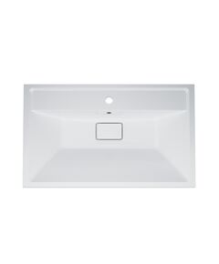 Купить M50AWPX0801WG INSPIRE V2.0, раковина мебельная , искусственный мрамор, со сливом-переливом, 80 см (m50awpx0801wg) по цене 64590 руб., в Санкт-Петебруге в интернет магазине 100-Систем, а также дургие товары AM.PM из раздела Встраиваемые раковины и Раковины и пьедесталы