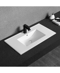 Купить CeramaLux N YJ-803-50 Раковина врезная 910*400*700 (YJ-803-90) по цене 15800 руб., в Санкт-Петебруге в интернет магазине 100-Систем, а также дургие товары CeramaLux из раздела Встраиваемые раковины и Раковины и пьедесталы