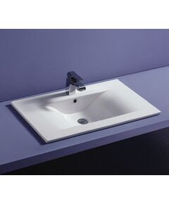 Купить CeramaLux N JY-807-60 Раковина врезная 760*460*170 (jy-807-75) по цене 10000 руб., в Санкт-Петебруге в интернет магазине 100-Систем, а также дургие товары CeramaLux из раздела Встраиваемые раковины и Раковины и пьедесталы