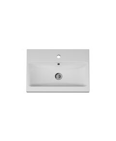 Купить Раковина Am.Pm Gem M90WCC0602WG 60см, встроенная (M90WCC0602WG) по цене 10990 руб., в Санкт-Петебруге в интернет магазине 100-Систем, а также дургие товары AM.PM из раздела Встраиваемые раковины и Раковины и пьедесталы