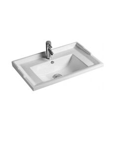 Купить CeramaLux NY J840-60 Раковина встраиваемая сверху  60 см (NYJ840-60) по цене 8300 руб., в Санкт-Петебруге в интернет магазине 100-Систем, а также дургие товары CeramaLux из раздела Встраиваемые раковины и Раковины и пьедесталы