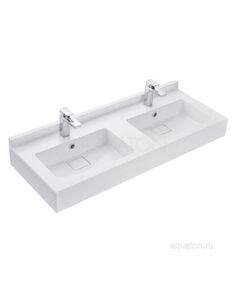 Купить Раковина AQUATON Сакура 120 1A72433KSK010 2 чаши (1a72433ksk010) по цене 37172.7 руб., в Санкт-Петебруге в интернет магазине 100-Систем, а также дургие товары AQUATON из раздела Накладные раковины и Раковины и пьедесталы